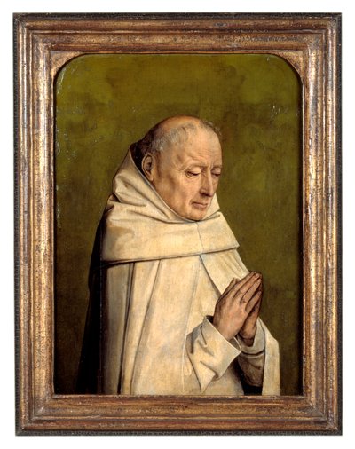Portrait of a Monk by Flemish School