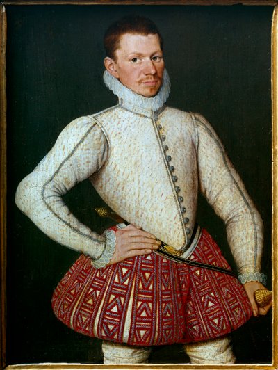 Portrait of a gentleman by Flemish School