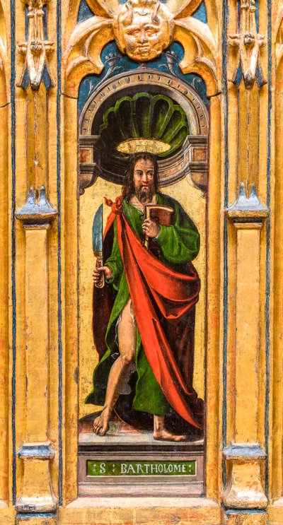 Reliquary Chest, Saint Bartholomew by Flemish School