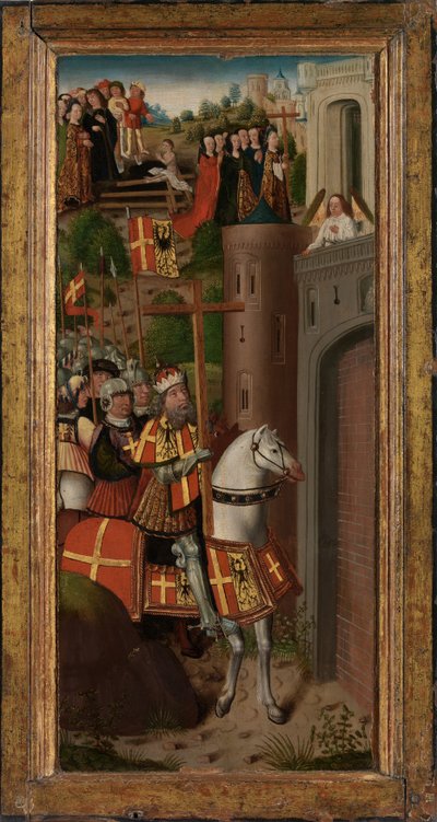 Scenes from the Legend of the Holy Cross by Flemish School