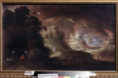 Sodom and Gomorrah by Flemish School
