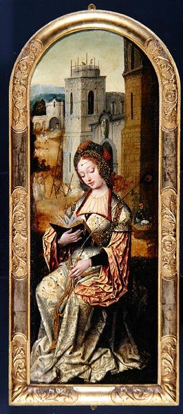 St. Barbara by Flemish School