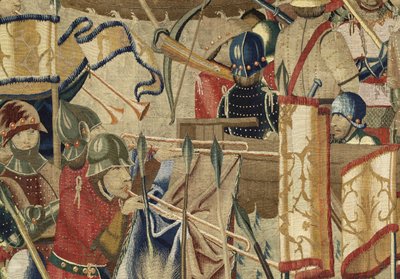 Tapestry Showing the Conquests of King Alfonso V of Portugal (Detail) by Flemish School