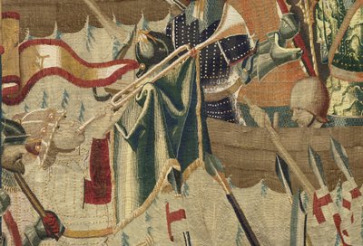 Tapestry Showing the Conquests of King Alfonso V of Portugal (Detail) by Flemish School