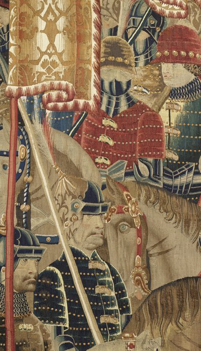 Tapestry Showing the Conquests of King Alfonso V of Portugal (Detail) by Flemish School
