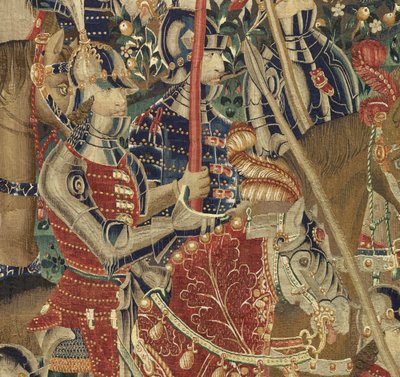 Tapestry showing the Conquests of King Alfonso V of Portugal by Flemish School
