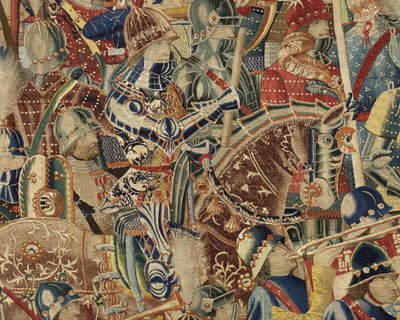 Tapestry showing the Conquests of King Alfonso V of Portugal by Flemish School