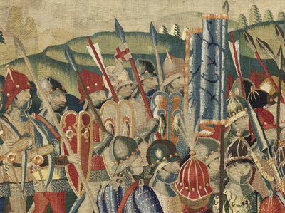 Tapestry showing the Conquests of King Alfonso V of Portugal by Flemish School