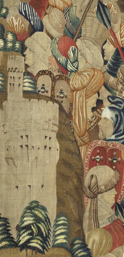 Tapestry showing the Conquests of King Alfonso V of Portugal by Flemish School