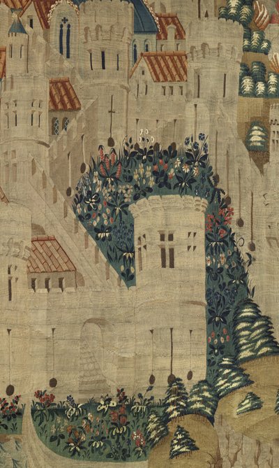 Tapestry showing the Conquests of King Alfonso V of Portugal by Flemish School