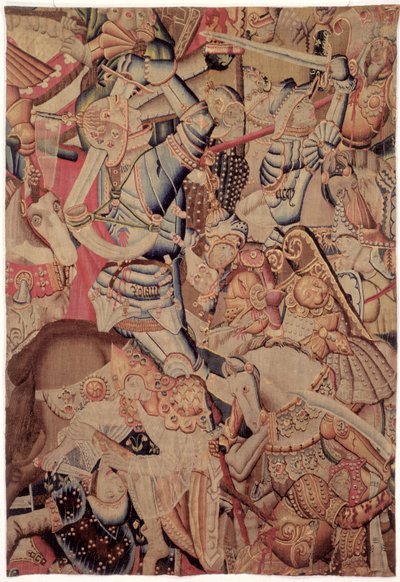 The Battle of Roncevaux, from The History of Charlemagne by Flemish School