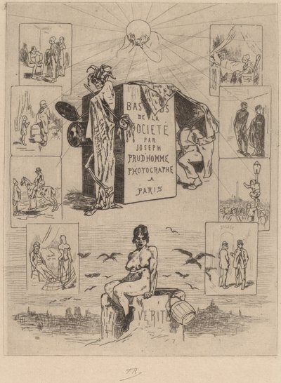 Frontispiece: The Dregs of Society by Félicien Rops