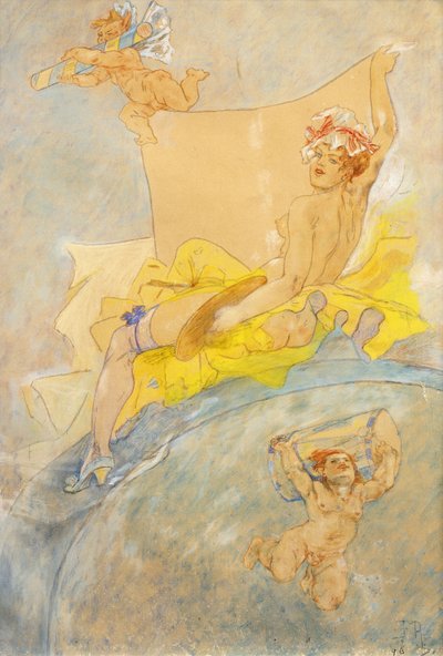 Poster for an Exhibition, 1896 by Félicien Rops