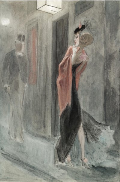Street Corner, Four in the Morning Parodie Humaine by Félicien Rops