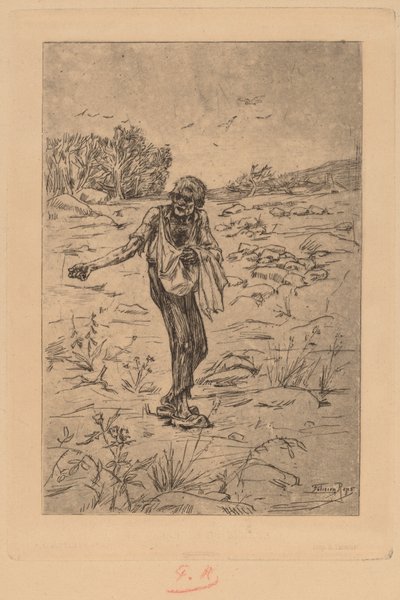 The Parable of the Sower by Félicien Rops