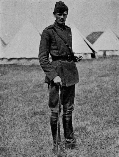 Lieutenant B.H. Barrington-Kennett, the first Adjutant of the RFC by Flight Photo