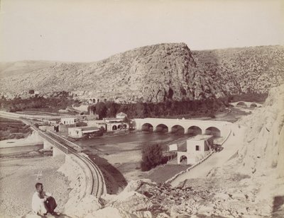The Bridges of the River of the Dog, ca. 1880 by Félix Bonfils