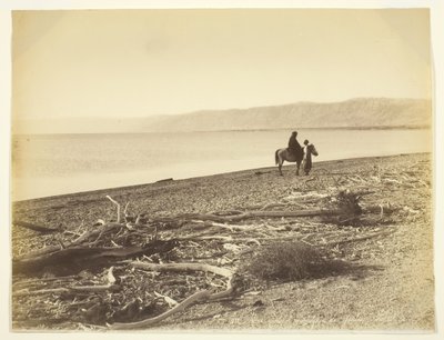 The Dead Sea and the Mountains of Judea, Palestine by Félix Bonfils