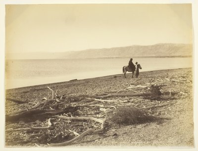 The Dead Sea and the Mountains of Judea, Palestine by Félix Bonfils