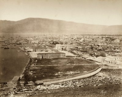 View of Smyrne, Turkey by Félix Bonfils