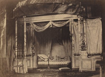 Bedroom Display in the Paris Universal Exposition of 1855 by Félix Jacques Antoine Moulin