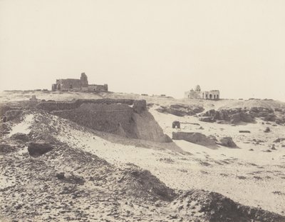 Assouan, Ruins of the Ancient Arab Enclosure, Southeast of the City by Félix Teynard