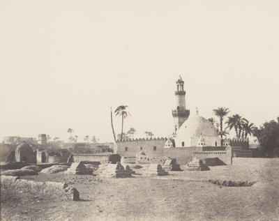 Souâdj, Muslim Cemetery and Tomb of Mourâd-Bey, 1851-52, printed 1853-54 by Félix Teynard