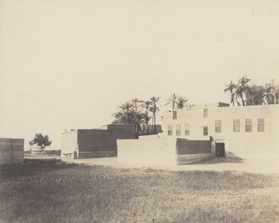 Syout, Arab Dwellings on the Banks of the Nile, 1851-52, printed 1853-54 by Félix Teynard