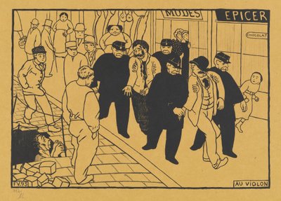 Off to the Jug by Félix Vallotton