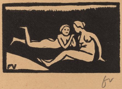 Bathers on the Grass by Félix Vallotton
