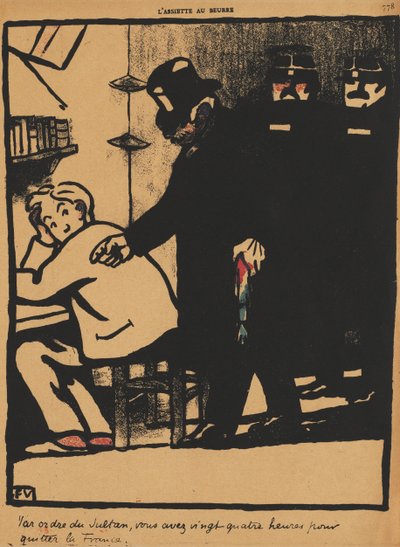Crimes and Punishments XXI, 778: By order of the Sultan by Félix Vallotton