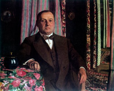 Portrait of Georg E. Haasen, 1913 by Félix Vallotton
