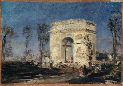 The Arc de Triomphe de l