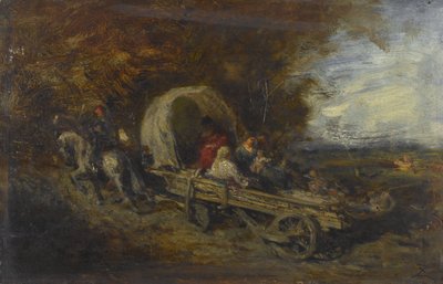 The Carriage, between 1843 and 1844 by Félix Ziem