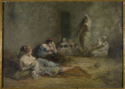 The harem, between 1855 and 1856 by Félix Ziem