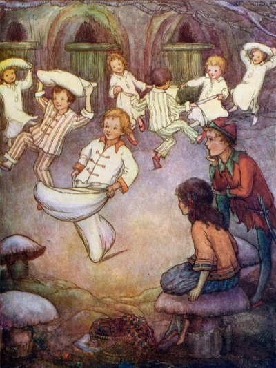 Dance and Pillowfight in House Underground by Flora White