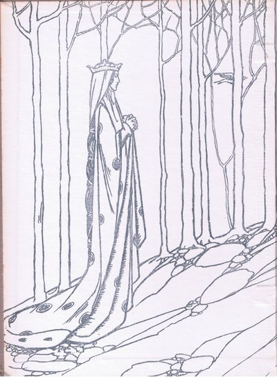 Inner board decoration by Florence Harrison