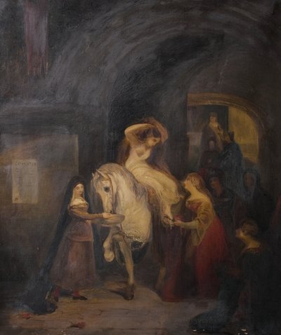 Lady Godiva (after G. Jones) by Florence Weston