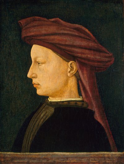 Profile Portrait of a Young Man by Florentine 15th Century