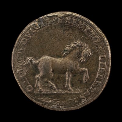 Horse Pawing the Earth, c.1545 (reverse) by Florentine School