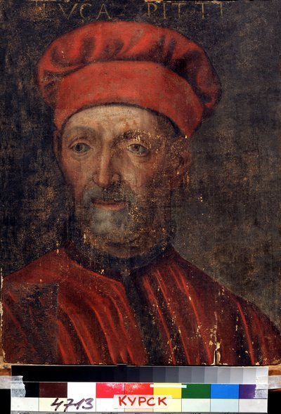 Portrait of the Rich Florentine Banker Luca Pitti by Florentine School