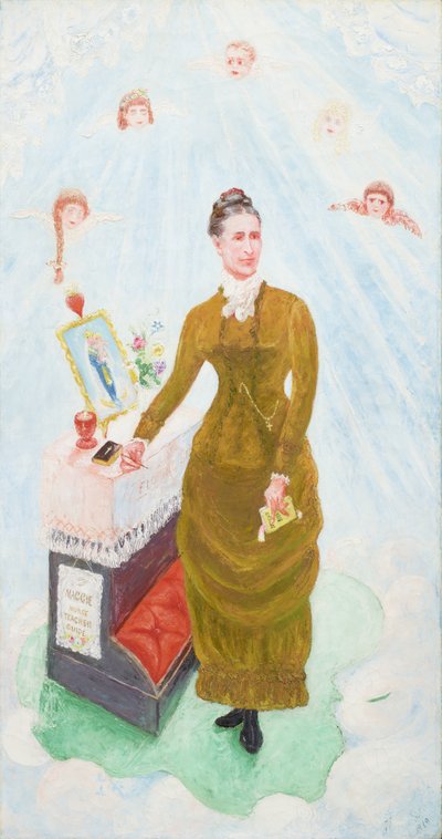 Portrait of Our Nurse, Margaret Burgess by Florine Stettheimer