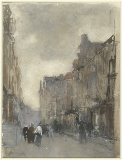 Street View in The Hague by Floris Arntzenius (signed by artist)