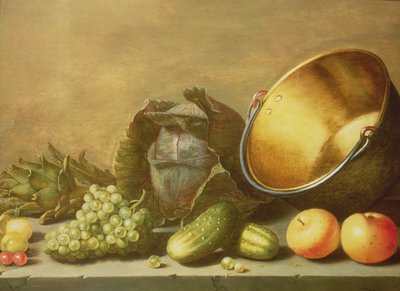 Still Life with a Brass Pot by Floris Gerritsz van Schooten