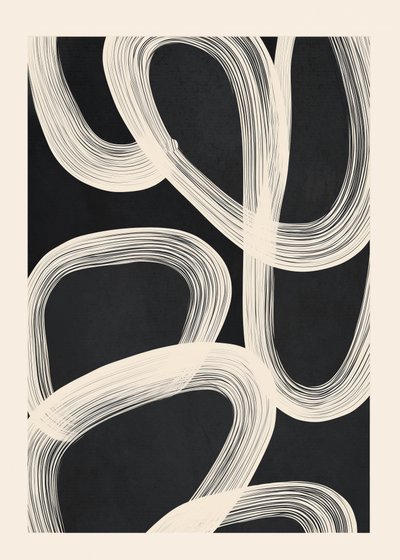 Flowing Abstract Lines by Flow Line