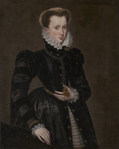 Portrait of a Court Lady by Follower of Antonis Mor