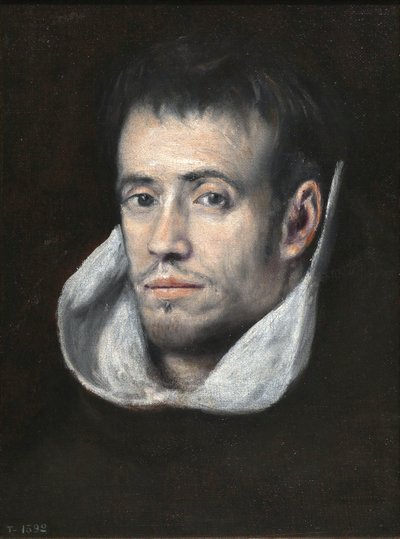 Portrait of Dominican (or Trinitarian) Friar by Follower of El Greco