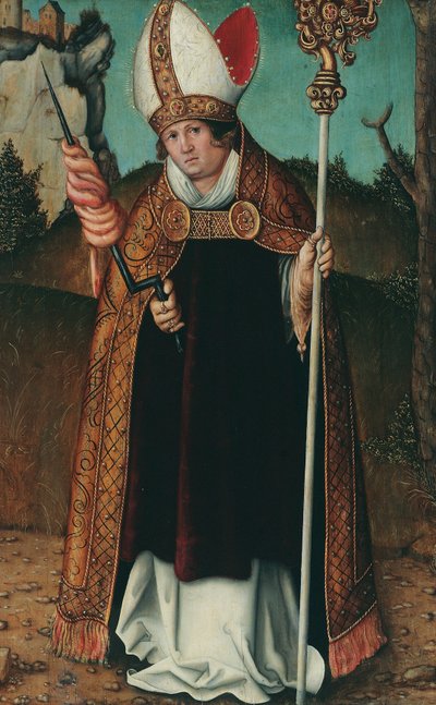 Saint Erasmus by Follower of Lucas Cranach the Elder