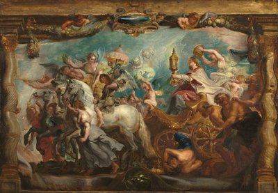 The Triumph of the Church by Follower of Peter Paul Rubens