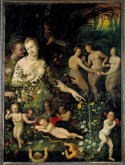 Allegory, Called Allegory of Water or Allegory of Love by Fontainebleau School
